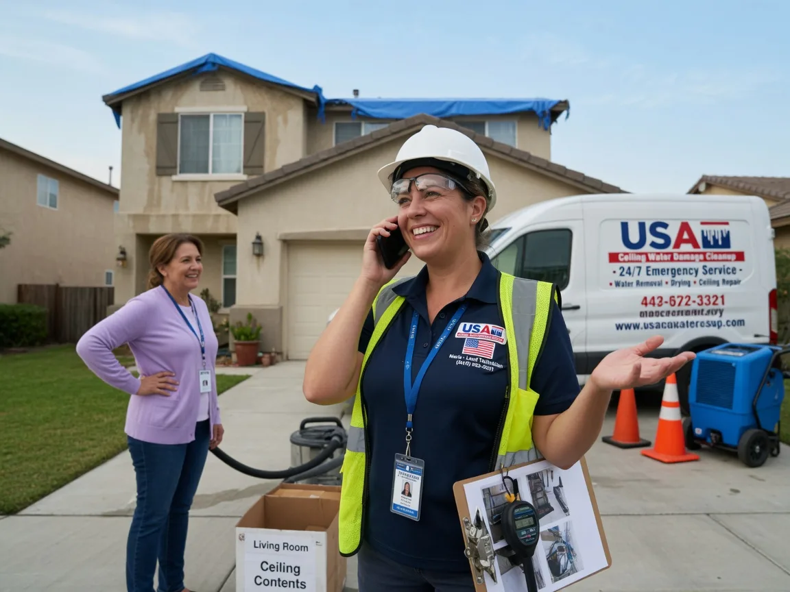 Ceiling Water Damage Restoration Visalia, CA FAQs