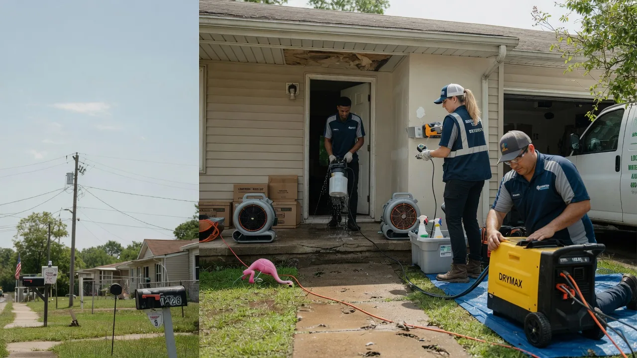 Storm Damage Water Removal in Visalia, CA near me